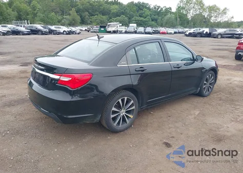 2013 Chrysler 200 Touring from USA, damaged, VIN 1C3CCBBG2DN743735